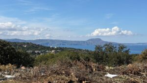 Agricultural land plot with wonderful view, Prines, Nikiforos Fokas